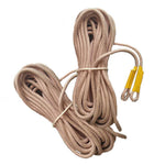 20 Pieces Outdoor Safety Rope Rescue Escape Rope Safety Rope Aerial Work External Wall Cleaning 16mm