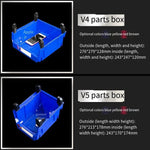 Dual Purpose Combined Parts Box Back Hanging Plastic Box Inclined Material Box Component Box Classification Box 276 * 213 * 178mm