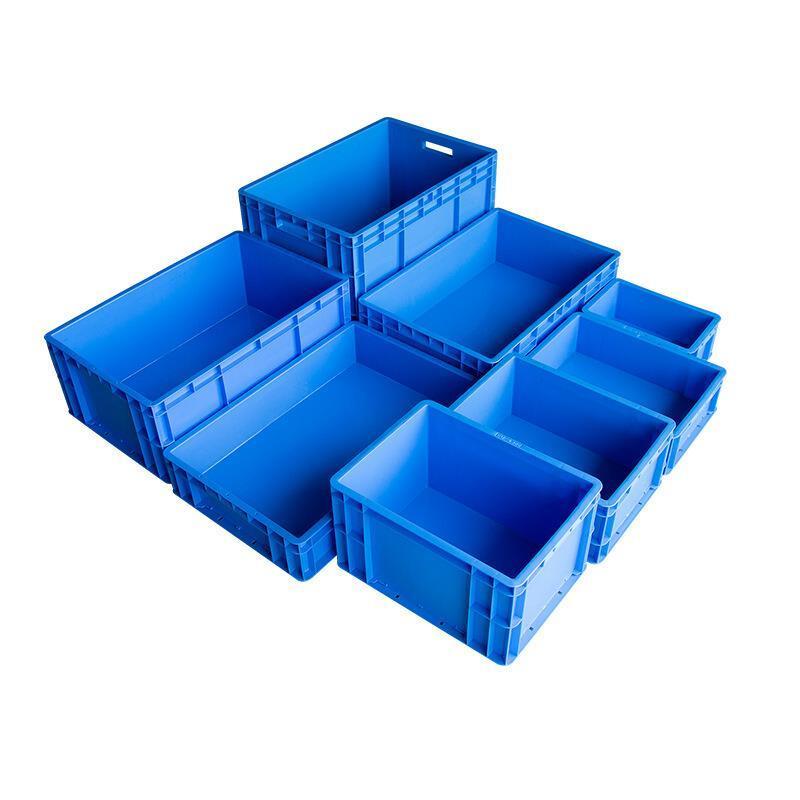 Turnover Box Logistics Transfer Box Warehouse Workshop Plastic Box Transportation Storage Box 900 * 400 * 120 mm (blue)