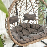 Indoor Hanging Basket Hanging Chair Rattan Chair Double Hanging Orchid Chair Cradle Chair Household Lazy Chair Balcony Hammock Swing