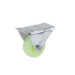 30 Pieces 2 Inch Nylon Caster Fat Wheel Plastic PP Industrial Light Steering Small Nylon Caster Universal Wheel