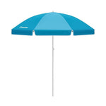 Outdoor Sunshade Sun Umbrella Picnics Sketching Beach Fishing Umbrella 2m Sunscreen Umbrella Advertising Stall Umbrella Angle Height Adjustable With Base