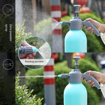 6 Pieces Watering Pot Watering Kettle Air Atomizer Household Sterilizing Alcohol Spray Kettle 2L Kettle Yellow Watering Pot