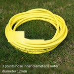 20m Water Pipe Hose High-pressure Gun Household 3-point Car Washing Gardening Pipe Explosion-proof PVC Rubber Water Pipe 3 Branch Pipe
