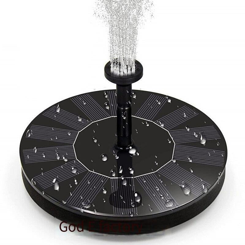 Solar Landscape Fountain Miniature Dc Brushless Water Pump Rockery Household Pool Garden Water Spray Fishpond Oxygen Direct Drive