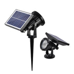 Solar Spotlight Tree Lamp Inserted Into The Ground Tree Lamp Landscape Courtyard Lamp Projection Lamp Outdoor Waterproof Garden Villa Courtyard Lamp