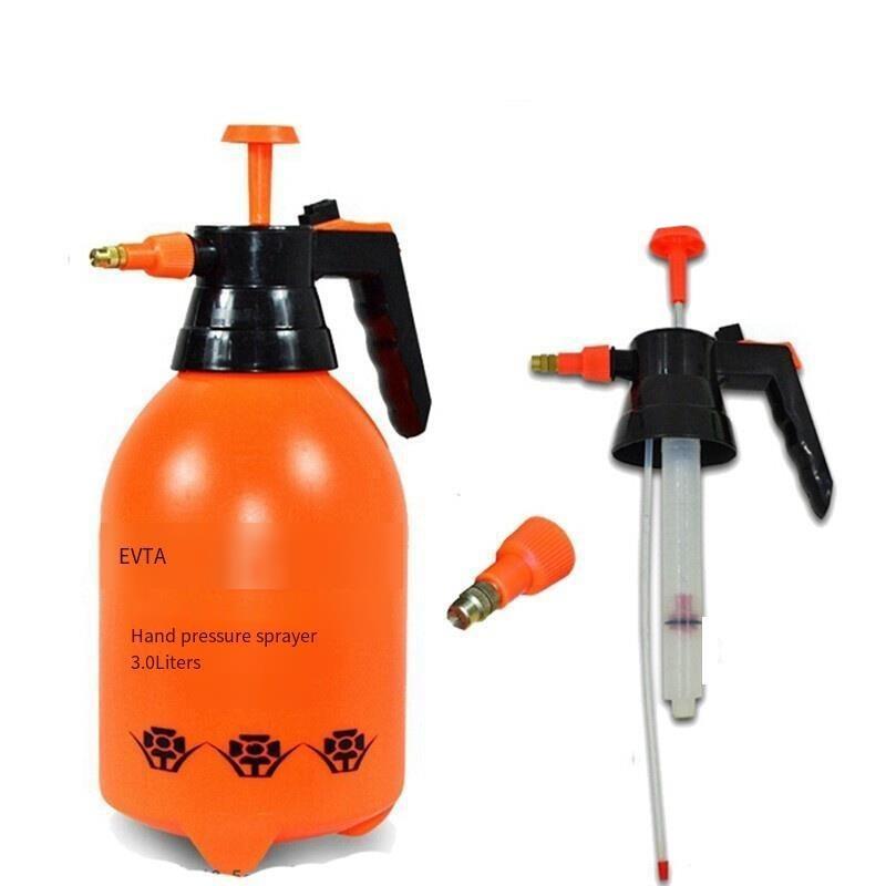 6 Pieces Air Pressure Watering Pot 2L Watering Pot Horticultural Tools Pressure Sprayer Sprinkling Pot Double Wash Car Watering Pot Thickening 2 Liters