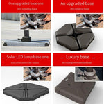 Outdoor Sunshade Big Sunshade Courtyard Garden Balcony Sunshade Square Roman Umbrella Stall Fishing Beach Table And Chair Solar 2.5m S