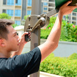 Outdoor Sunshade Big Sunshade Courtyard Garden Balcony Sunshade Square Roman Umbrella Stall Fishing Beach Table And Chair Solar 2.5m S