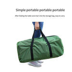 Outdoor Stall Portable Folding Table And Chair Set 4 People Multi Person Folding Table And Chair Barbecue Camping Self Driving Travel Equipment Set