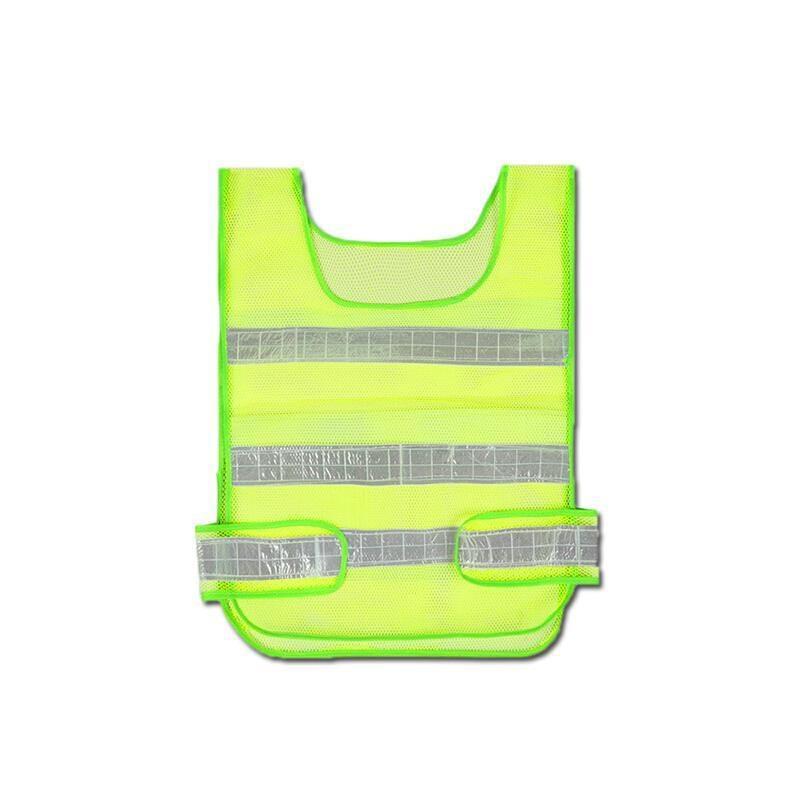 15 Pieces Reflective Vest Reflective Vest Sanitation Fluorescent Yellow Orange Reflective Vest