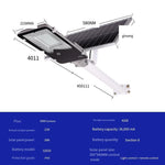 Solar Street Lamp Outdoor Waterproof Courtyard Lamp Integrated Projection Lamp Lighting LED Household Highlight Project 500w Lamp Cap