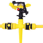 Horticultural Sprinkler Controllable Insertion Triangle Bracket 360 Degree Garden Lawn Vegetable Agricultural Rocker Irrigation Sprinkler Equipment