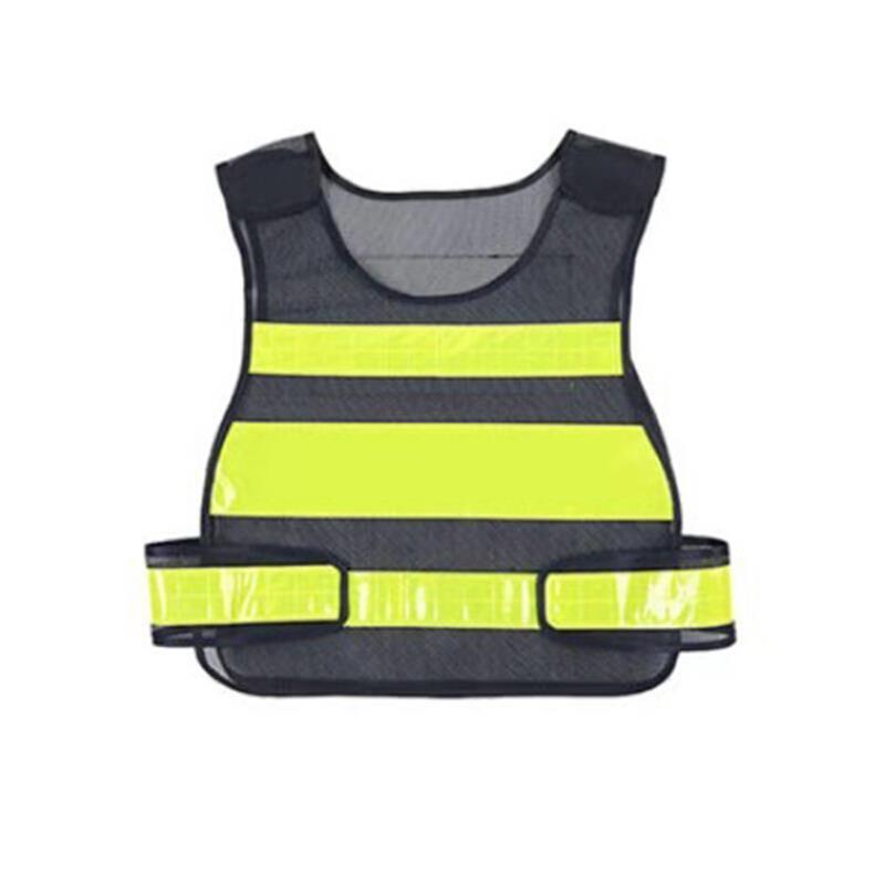 Black Mesh Reflective Vest Safety Vest High Visibility for Men & Women
