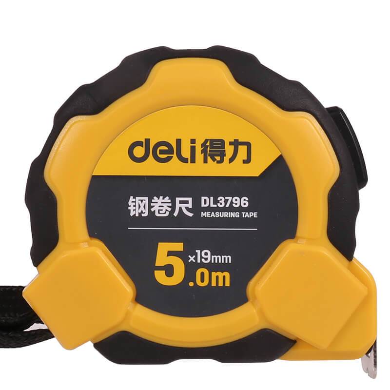 Deli 30 Pieces Measuring Tape 5mx19mm Rubber and Plastic Steel Measuring Tape DL3796