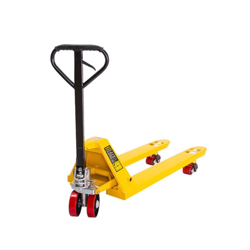 Manual Pallet Truck 2 Tons Hand Hydraulic Forklift 4400lbs(2000kg)Load Capacity 60.6'' x 21.7 '' x 47.2 ''