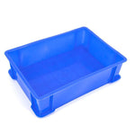 6 Pieces Thickened Plastic Plates Logistics Turnover Box Parts Box Pallet Classification Basket Toolbox Storage Box Storage Box Blue 410 * 310 * 145mm