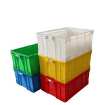 Thickened Turnover Box Rectangular Plastic Box Logistics Box Can Be Covered With Finishing Box Plastic Box Box 520 * 380 * 230 Blue