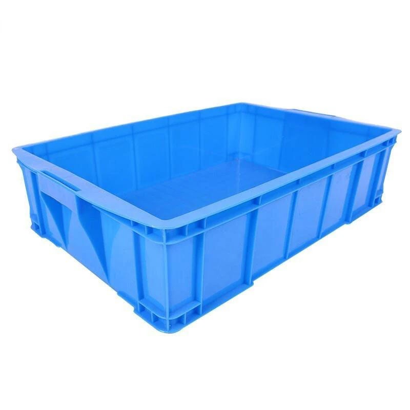 Turnover Box Outer Diameter 585 * 390 * 140mm Industrial Turnover Box Express Logistics Box Plastic Box Can Be Customized Blue
