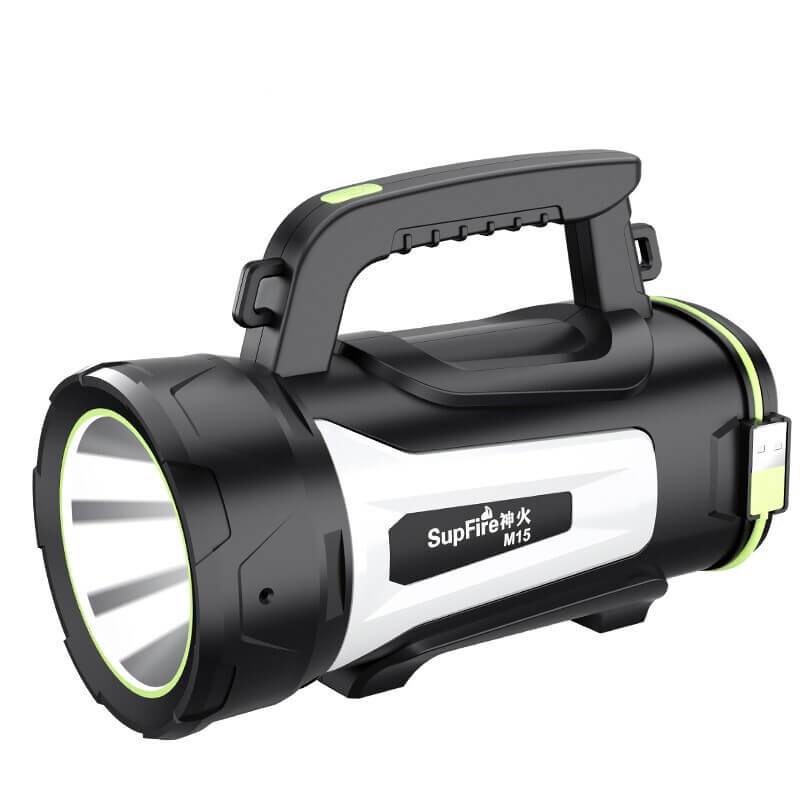 bright rechargeable searchlight handheld led flashlight Super Bright LED Searchlight Rechargeable Flashlight 550; ECVV TR – ECVV.TR