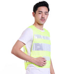 10 Pack Reflective Vest Traffic Reflective Vest Road Construction Safety Warning Clothing Reflective Vest