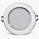 Led Ultra Thin Downlight 11w Silver Gray