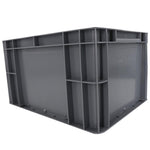 300 * 200 * 150 Uncovered Grey Turnover Box Plastic Box Thickened Auto Parts Stackable Turnover Box Storage Box Parts Box