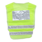 10 Pieces Yellow Mesh Vest Traffic Safety Warning Vest Environmental Sanitation Construction Duty Riding Safety Clothes