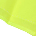 15 Pieces V-type Warp Knitted Vest reflective Vest Yellow Uniform