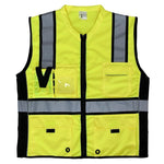 Reflective Safety Vest Traffic Safety Construction Vest Mesh Breathable Reflective Vest L Size