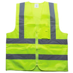 Reflective Vest Multi Bag Sanitation Road Administration Construction Site Reflective Vest Vehicle Safety Command Duty Rescue Night Run Riding Vest