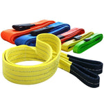 Flat Lifting Sling Flexible Sling Double Buckle Lifting Sling Color Traveling Crane Sling Rope 3t 6m