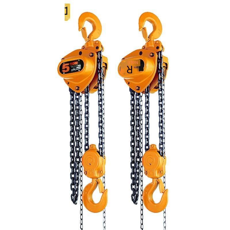 Japan Imported CB050 Rolling Hand Pull Chain Hoist Lifting Tool Construction 5t 6m