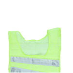 Light Yellow Reflective Vest Traffic Protective Vest For Outdoor Works