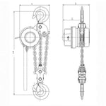 7.5T * 3m 750w Electric Hoist * 1 Set