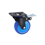 Caster TPR Silent Rubber Wheel Hand Cart Caster 3 Inch Single Wheel