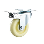 8 Inch Nylon Wheel Caster Cart Wheel Nylon Wheel Hand Push Wheel Thickened Wheel Heavy Universal Wheel