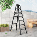 Thickening Double-sided Miter Ladder Widening Multi-functional Folding Engineering Ladder Double-sided Ladder Thickening Aluminum Alloy (Five Steps)