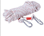 Two Hooks 20m Safety Rope Steel Wire Safety Ropes for Construction Working Safety