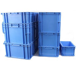 Reinforced Stackable Turnover Box Logistics Box Portable Storage Box La164155  Carrying Box 600x400x155mmvv