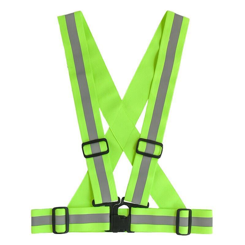 Reflective Strap Elastic Safety Vests Reflective Clothing Riding Night Run Reflective Vest