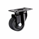 3 Inch Movable Black Nylon PA Caster 4pcs Pack Light Wheel Universal Wheel Load 400kg - 4pcs