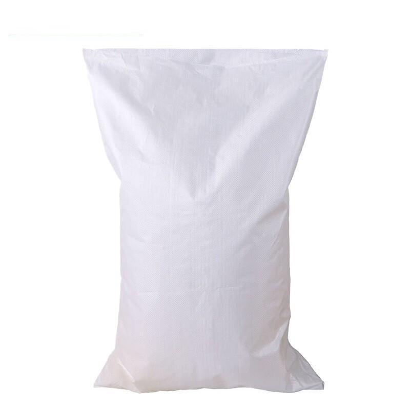 Moisture Proof And Waterproof Woven Bag Snakeskin Bag Express Parcel Bag Packing Load Bag Cleaning Garbage Bag 80 * 120 10 Pieces White