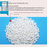 100 Pieces White Woven Bag 60 MM * 100 MM Express Logistics Packing Bag Gunny Bag Plastic Snake Skin Packing Bag Rice Flour Bag White Thickened