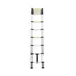 7.1m Thickened Aluminum Alloy Bamboo Ladder Engineering Aluminum Alloy Thickened Folding Ladder Joint Folding Bamboo Ladder Multifunctional Portable Aluminum Ladder Engineering Ladder