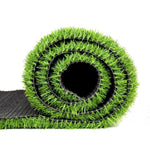 6 Pieces Simulation Lawn Mat Carpet Plastic Mat Outdoor Enclosure Decoration Green Artificial Football Field Artificial Turf 25mm Black Bottom Ordinary