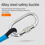 Safety Belt Electrician Construction Scaffolder Site Connecting Rope Safety Rope Safety Rope Limit Rope Double Small Hook 3m Buffer Bag