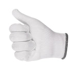 12 Pairs / Dozen Labor Protection Gloves White Thread Protective Gloves 10 Needle Wear Resistant Logistics Handling Gloves