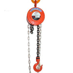 HS-Z02 Round Chain Block Lifting Equipment Lifting Implement Manganese Steel Chain Orange 2t 9m