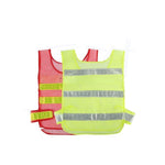 Night Reflective Mesh Vest Reflective Vest Safety Clothing Sanitation Workers Traffic Construction Warning Reflective Vest Black